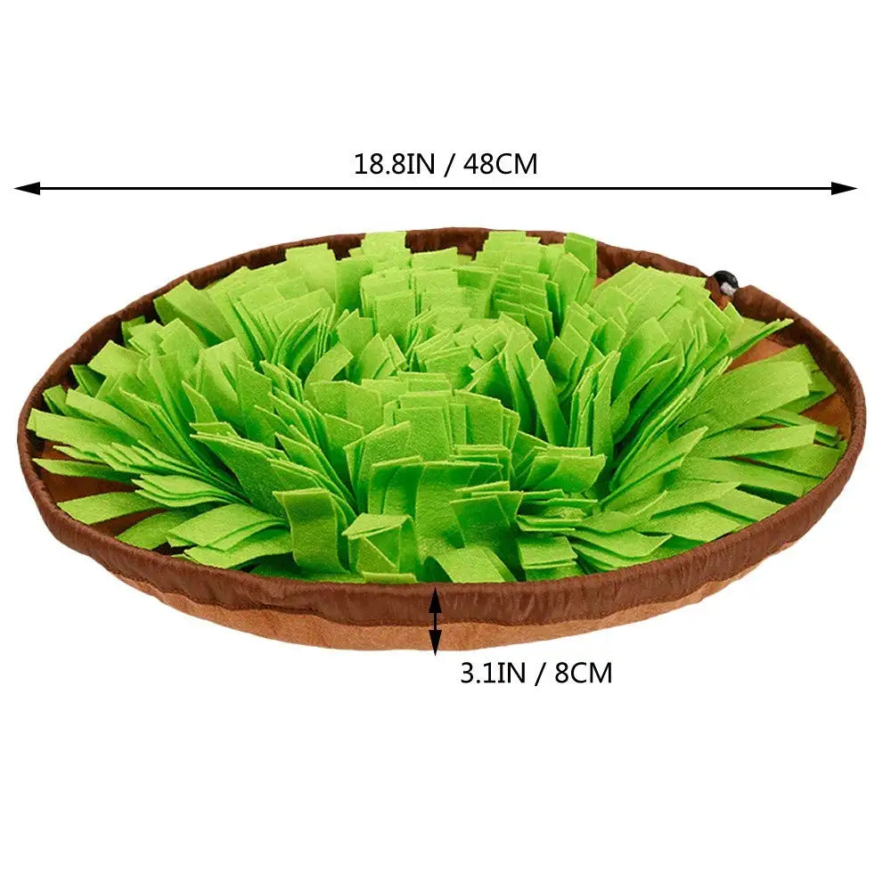 Dog Snuffle Mat — Interactive Slow Feeder & Enrichment Toy