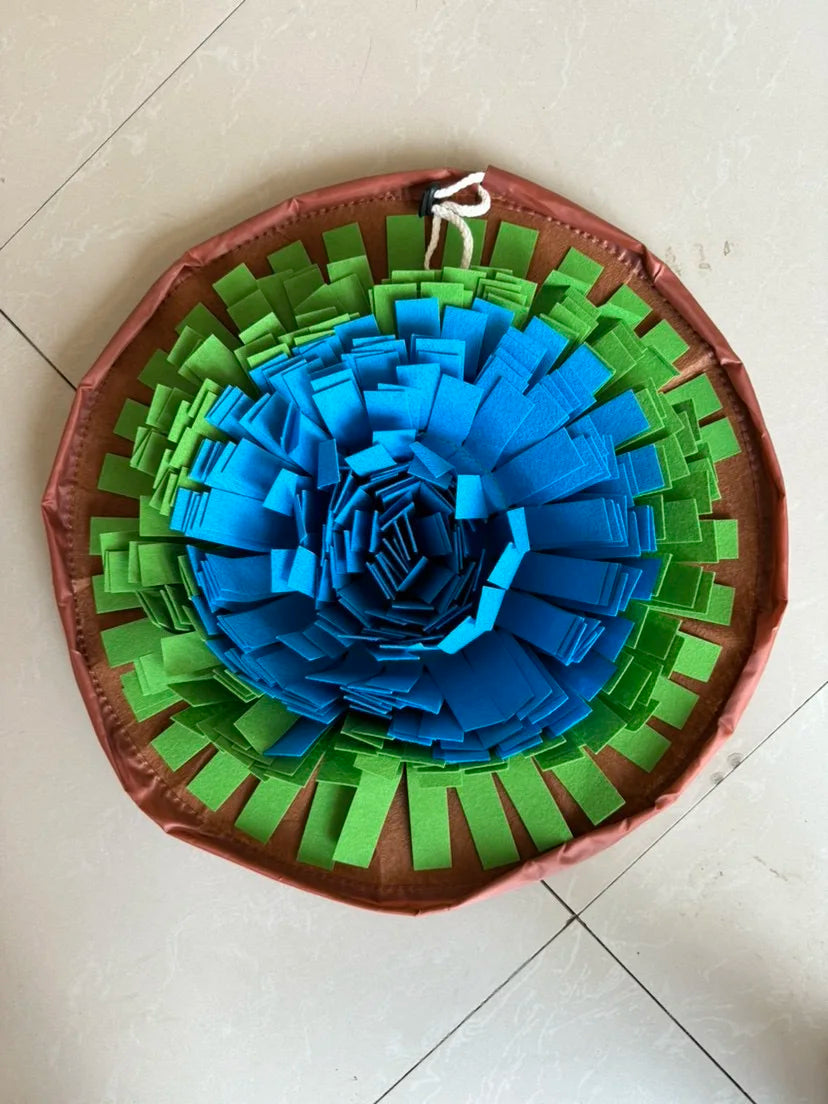 Dog Snuffle Mat — Interactive Slow Feeder & Enrichment Toy