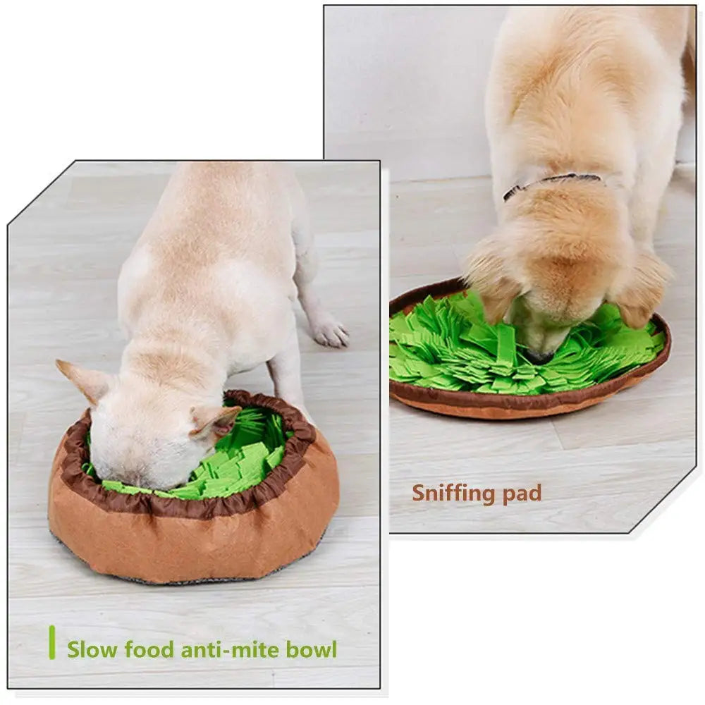Dog Snuffle Mat — Interactive Slow Feeder & Enrichment Toy